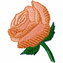 Flowers And Tree Embroidery Design 7